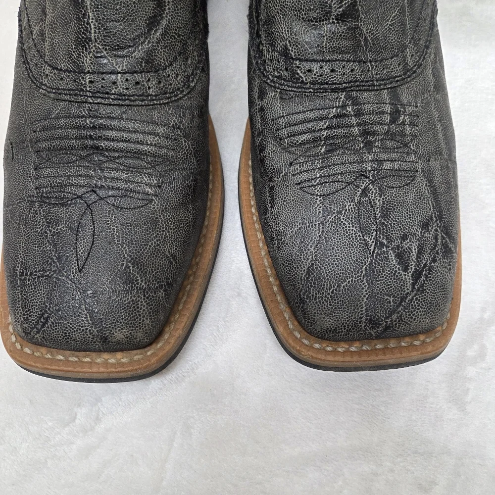 Ariat 10011808 Heritage Roughstock Western Leather Cowboy Mens Boots Size 9 - Picture 7 of 14